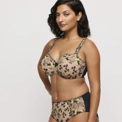 Soutien Gorge balconnet rembourré - Wild Bloom beige