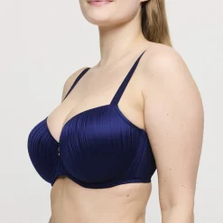 Soutien Gorge balconnet rembourré - Saphir Bleu