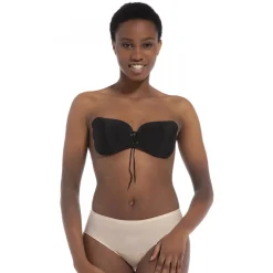 Soutien Gorge bandeau push up dos nus Va Va Voom Noir