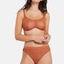 Soutien Gorge Brassière Armatures - Marron Miss Sans Complexe