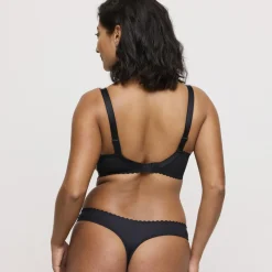 Soutien Gorge demi-mousse plongeant beige