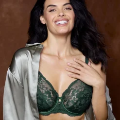Soutien gorge emboitant en dentelle