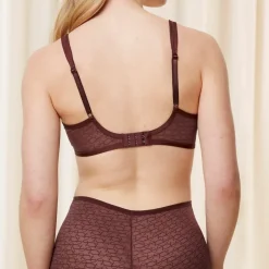 Soutien Gorge minimiseur avec armatures - Marron