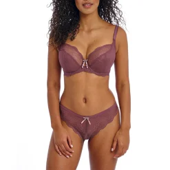 Soutien Gorge plongeant - Marron