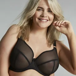 Soutien gorge plongeant noir