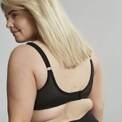 Soutien gorge plongeant noir