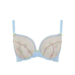 Soutien Gorge Plongeant - Bleu
