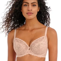 Soutien Gorge Plongeant - Nude
