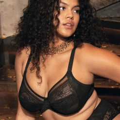 Soutien Gorge Plongeant - Noir KENDRA