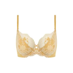 Soutien Gorge Plongeant Jaune FLORILEGE