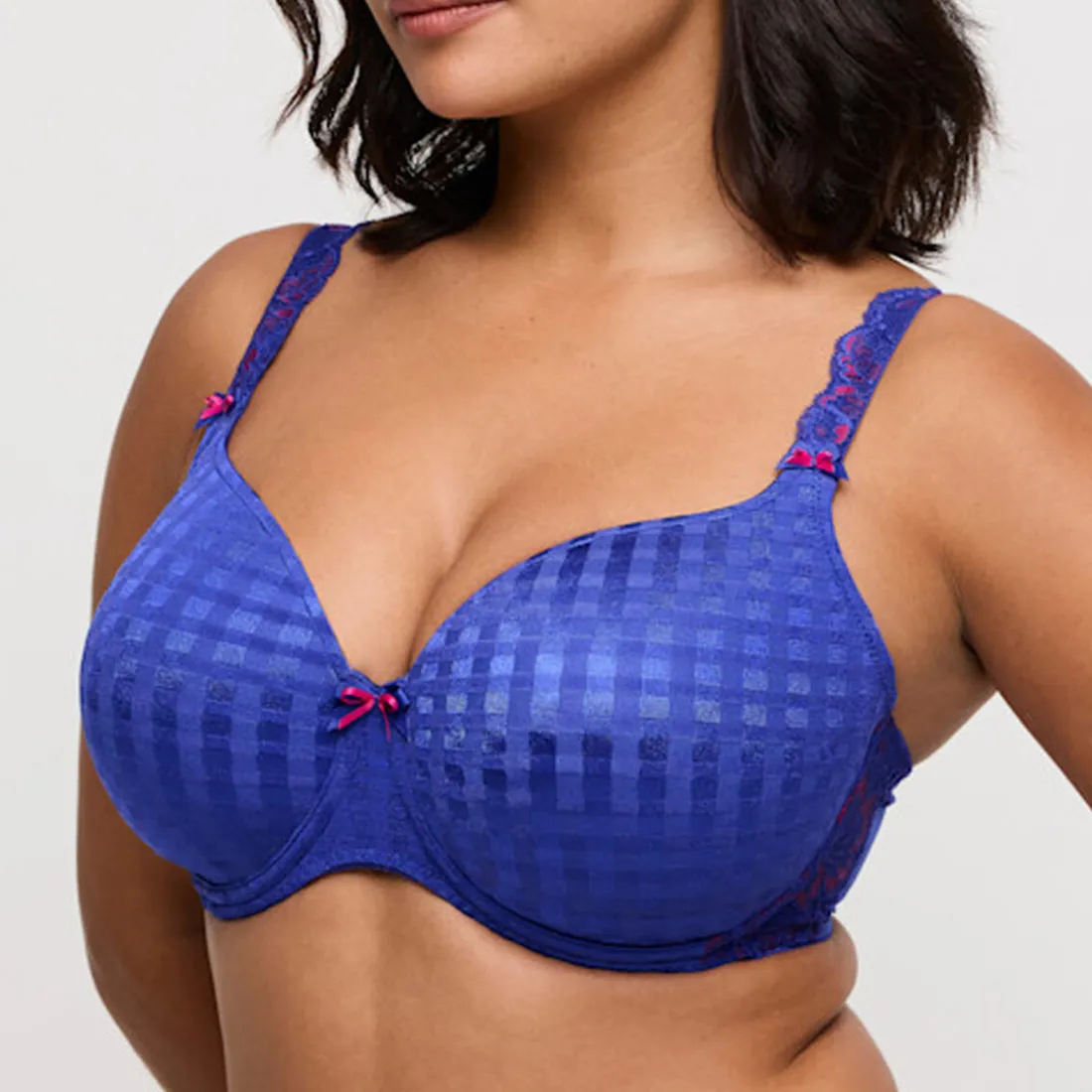 Soutien Gorge rembourré - forme coeur Madisson - Blueberry Kiss bleu