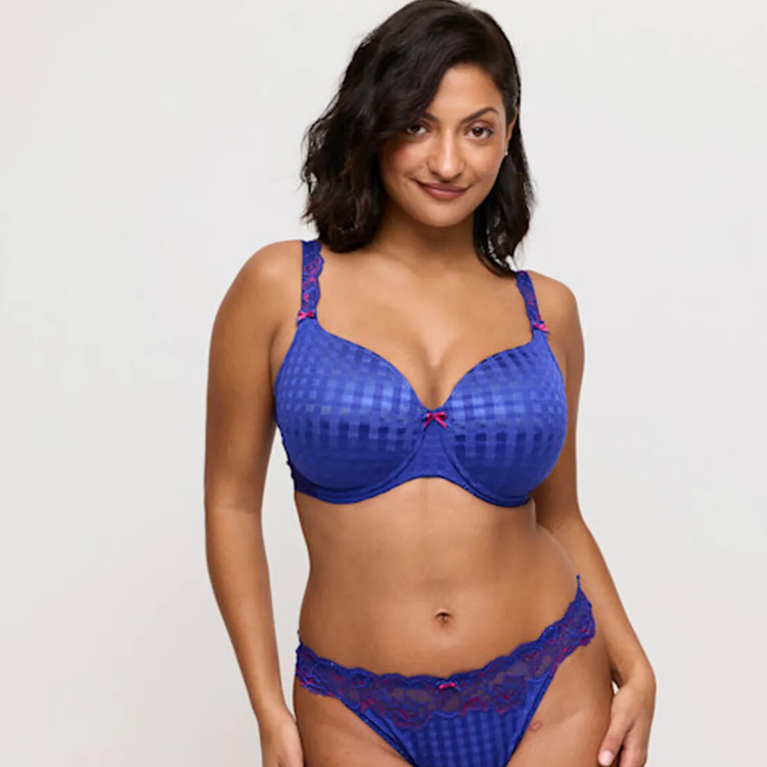 Soutien Gorge rembourré - forme coeur Madisson - Blueberry Kiss bleu