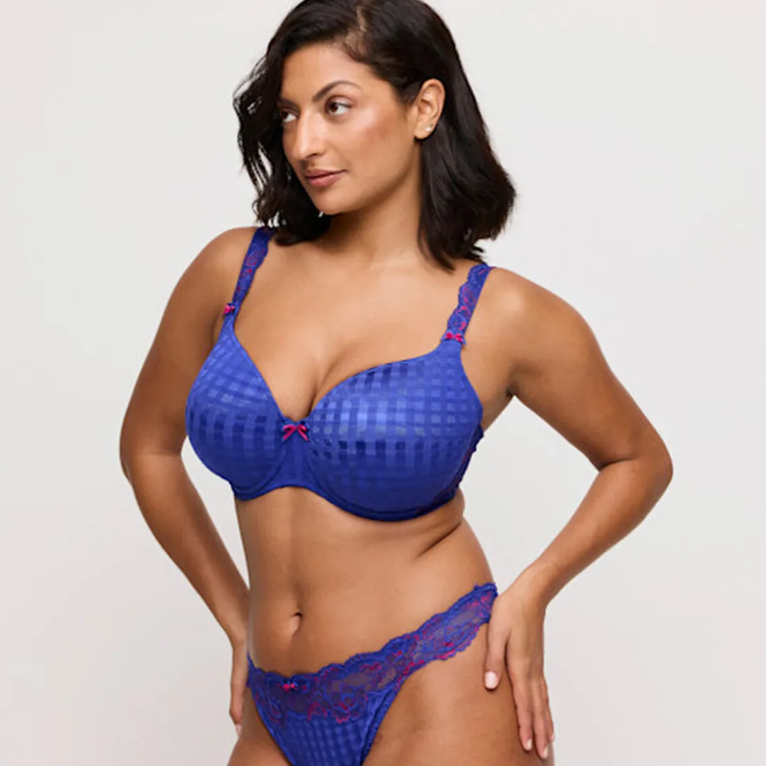Soutien Gorge rembourré - forme coeur Madisson - Blueberry Kiss bleu