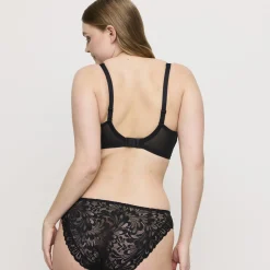 Soutien Gorge rembourré Rupi - forme coeur noir