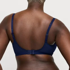 Soutien Gorge rembourré Saphir Bleu - forme coeur