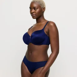 Soutien Gorge rembourré Saphir Bleu - forme coeur