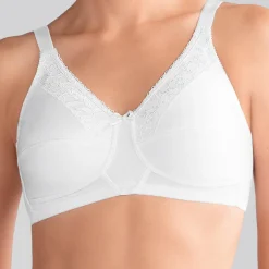Soutien gorge triangle sans armatures - Blanc