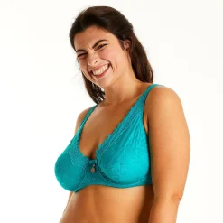 Soutien-gorge à Armatures - Turquoise bleu