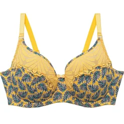 Soutien-gorge à Armatures - Jaune