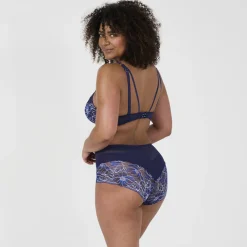 Soutien-gorge à armatures bleu
