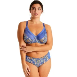 Soutien-gorge à armatures bleu Gazette