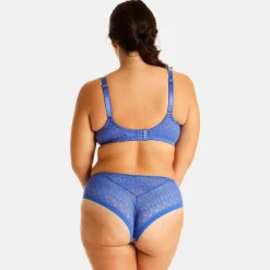 Soutien-gorge à armatures bleu Gazette