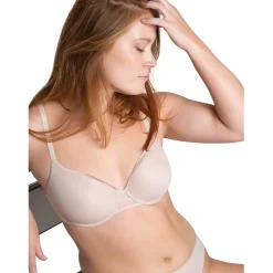 Soutien-gorge à armatures beige