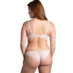 Soutien-gorge à armatures beige