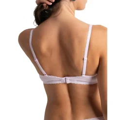 Soutien-gorge à armatures Charlotte rose en coton