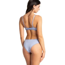 Soutien-gorge à armatures Charlotte bleu en coton