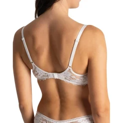 Soutien-gorge à armatures en dentelle - Beige