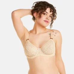 Soutien-gorge à armatures grand maintien nude Apologie beige