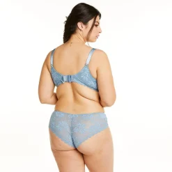 Soutien-gorge à armatures grand maintien bleu Siwa