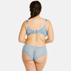 Soutien-gorge à armatures grand maintien bleu Siwa
