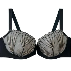 Soutien-gorge à armatures grand maintien noir Indécise