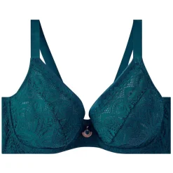 Soutien-gorge à armatures grand maintien turquoise Sarong bleu