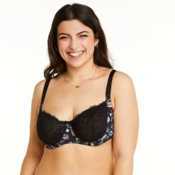Soutien-gorge à armatures grand maintien noir Impériale