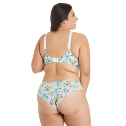 Soutien-gorge à armatures grand maintien multico blanc Roulotte multicolore