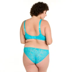 Soutien-gorge à armatures grand maintien turquoise Savane bleu