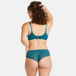 Soutien-gorge à armatures grand maintien bleu Nanaya