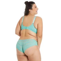 Soutien-gorge à armatures grand maintien turquoise Roulotte bleu
