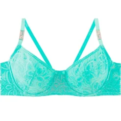 Soutien-gorge à armatures grand maintien turquoise Roulotte bleu