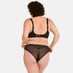 Soutien-gorge à armatures grand maintien noir Samsara