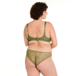 Soutien-gorge à armatures grand maintien kaki Masque vert