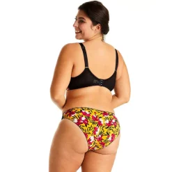 Soutien-gorge à armatures grand maintien jaune Shaker