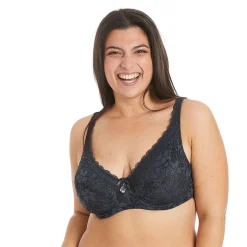Soutien-gorge à armatures grand maintien gris Tarot