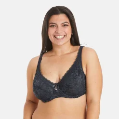 Soutien-gorge à armatures grand maintien gris Tarot