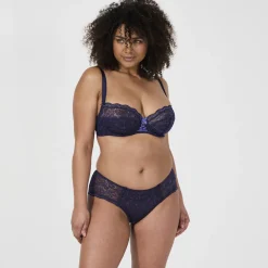 Soutien-gorge à armatures marine bleu