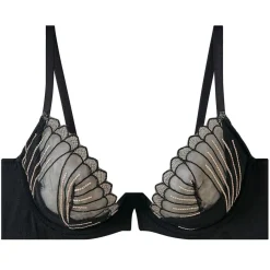 Soutien-gorge à armatures noir Indécise