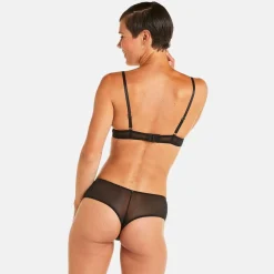 Soutien-gorge à armatures noir Indécise